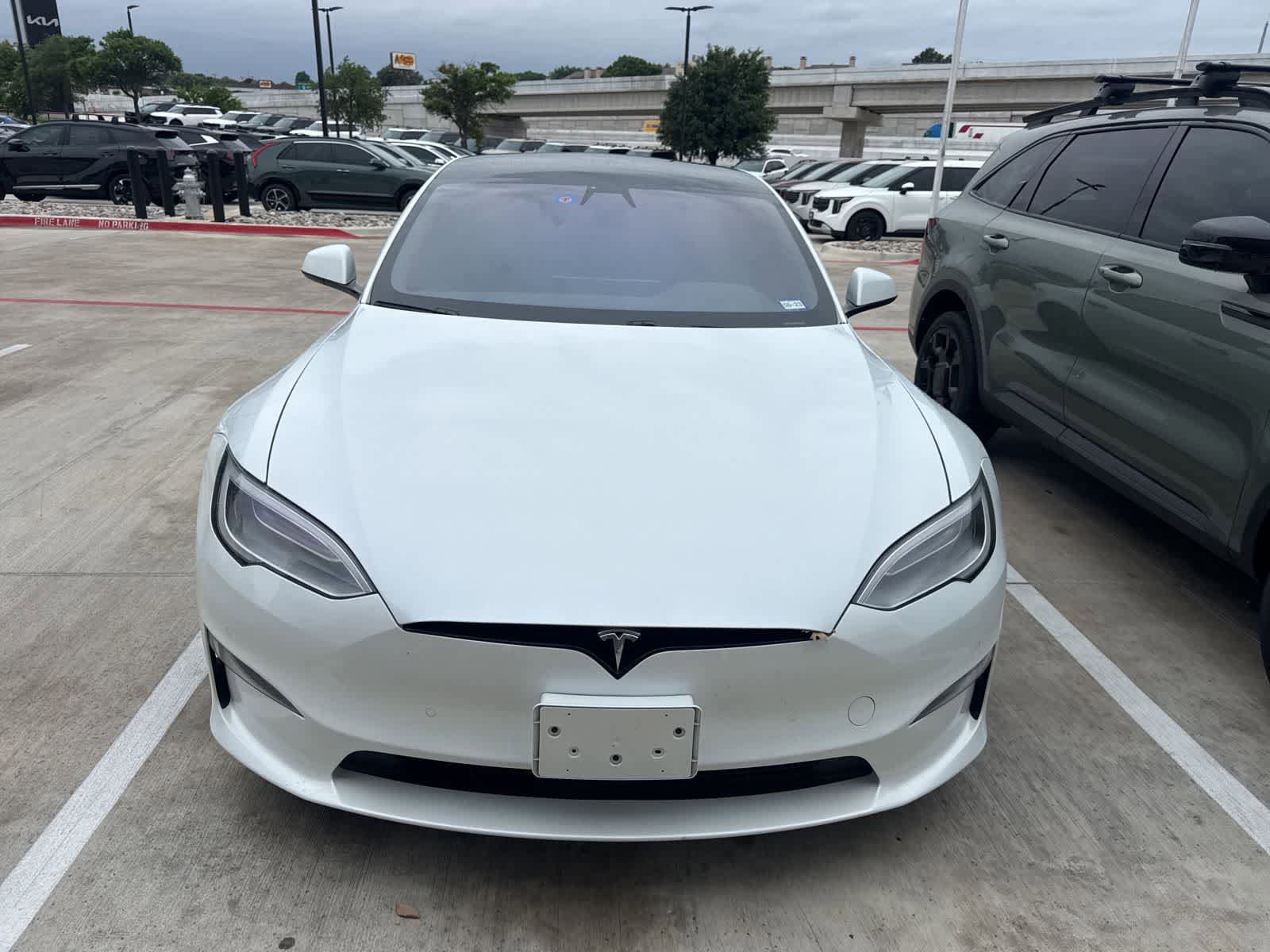 Used 2021 Tesla Model S Plaid AWD/4WD image 2