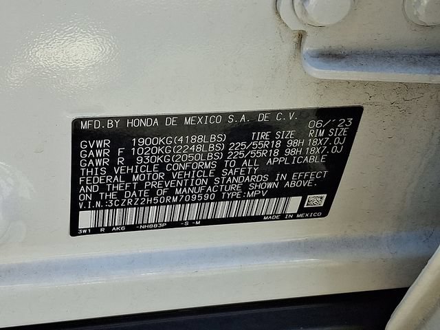 Certified 2024 Honda HR-V Sport image 28