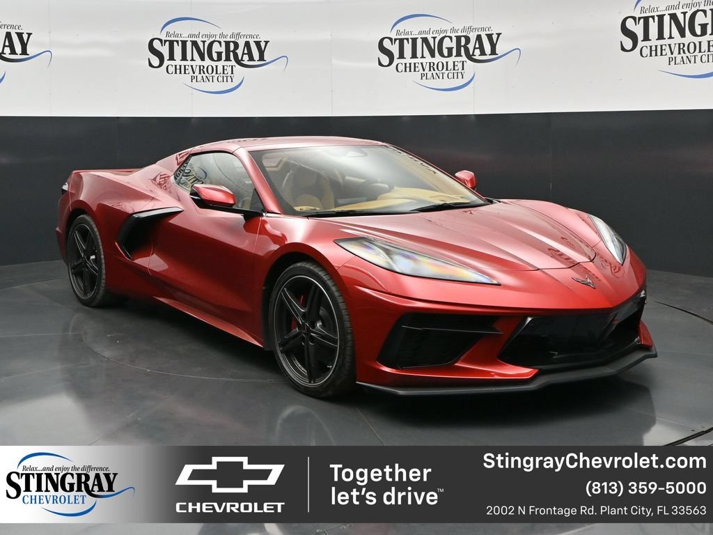 Used 2025 Chevrolet Corvette Stingray Premium Conv w/ Stealth Interior Trim Package RWD 360° Tour