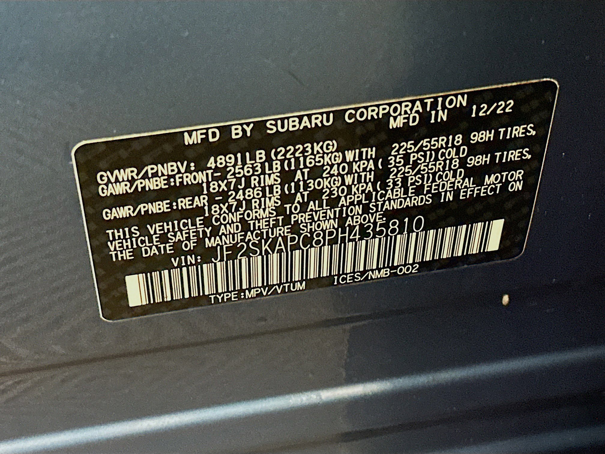 Used 2023 Subaru Forester Limited AWD/4WD image 12