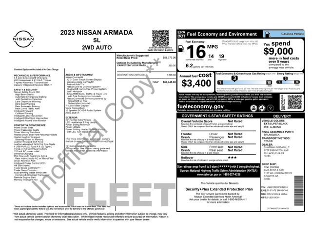 Used 2023 Nissan Armada SL image 5