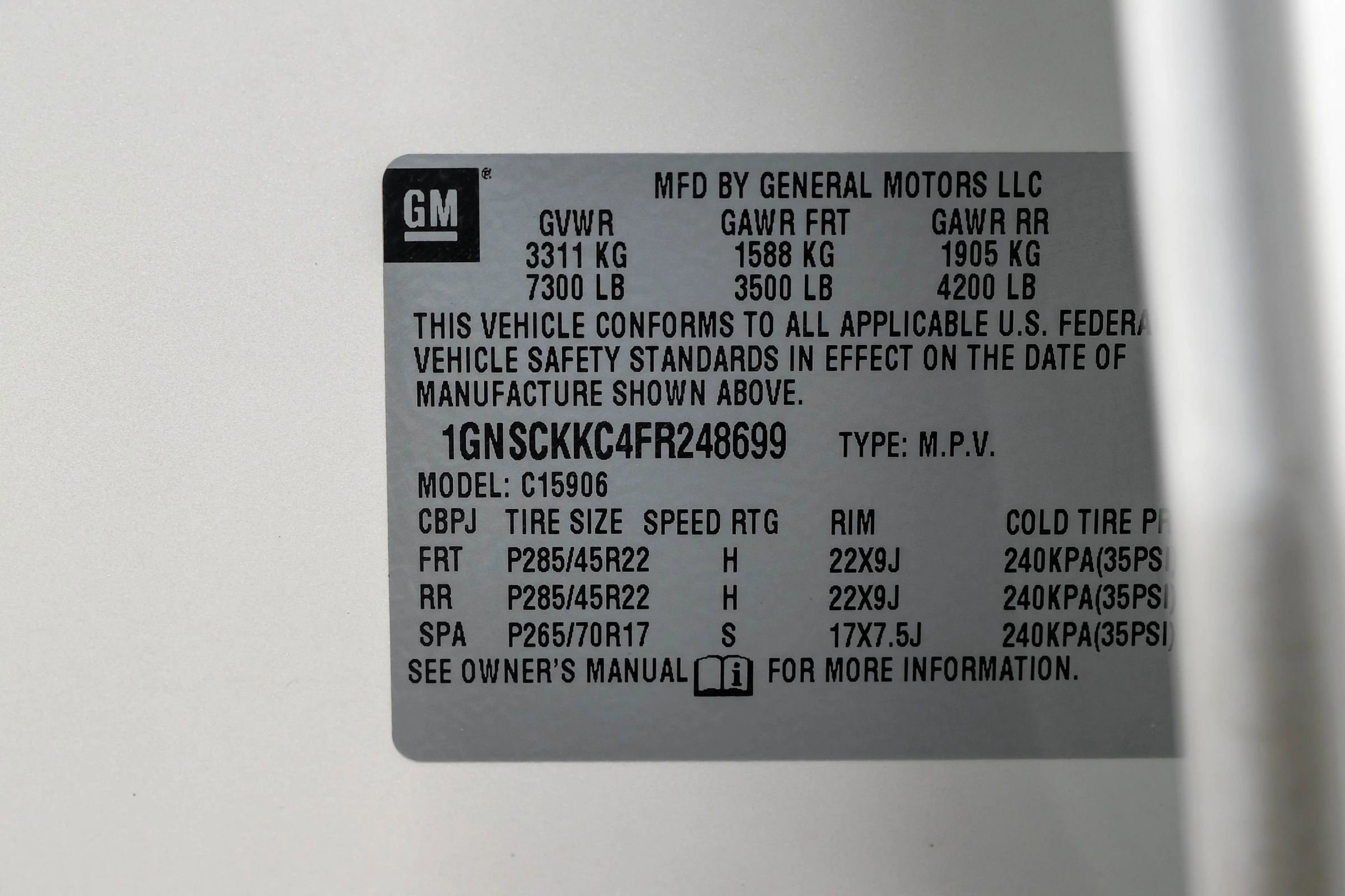 Used 2015 Chevrolet Suburban LTZ image 71