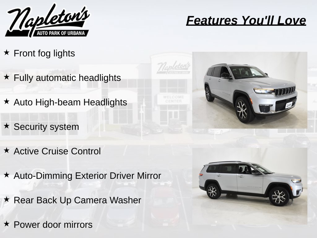 Used 2024 Jeep Grand Cherokee L Limited w/ Luxury Tech Group II AWD/4WD image 21