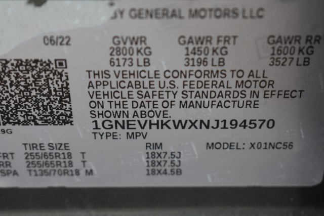 Used 2022 Chevrolet Traverse LT AWD/4WD image 41