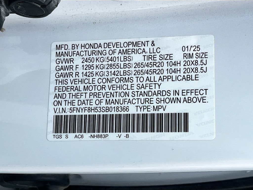 Used 2025 Honda Passport EX-L image 33