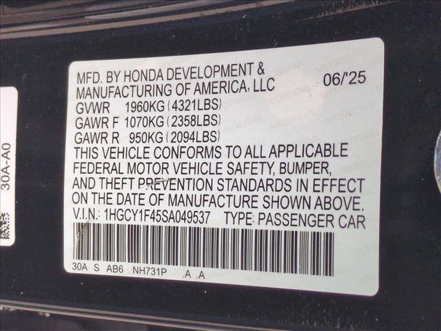 Used 2025 Honda Accord SE image 25