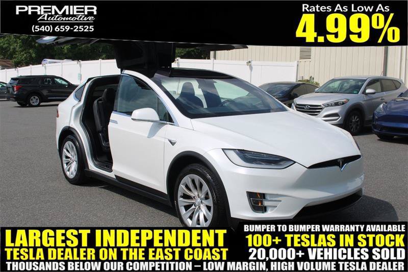 Used 2017 Tesla Model X 100D AWD/4WD image 1