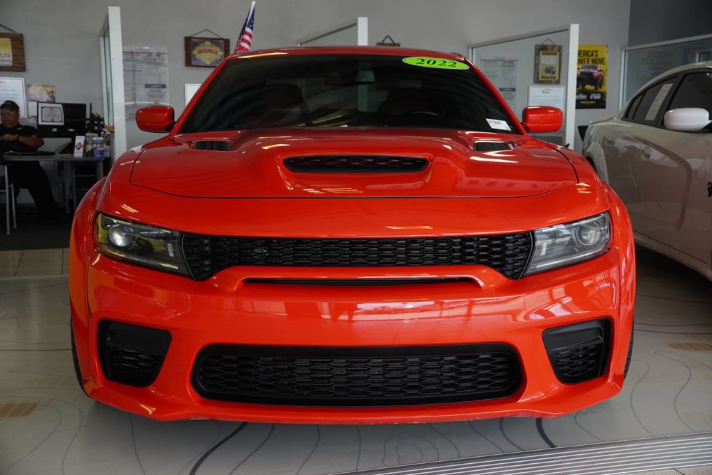 Used 2022 Dodge Charger SRT Hellcat w/ Carbon/Suede Interior Package RWD image 3