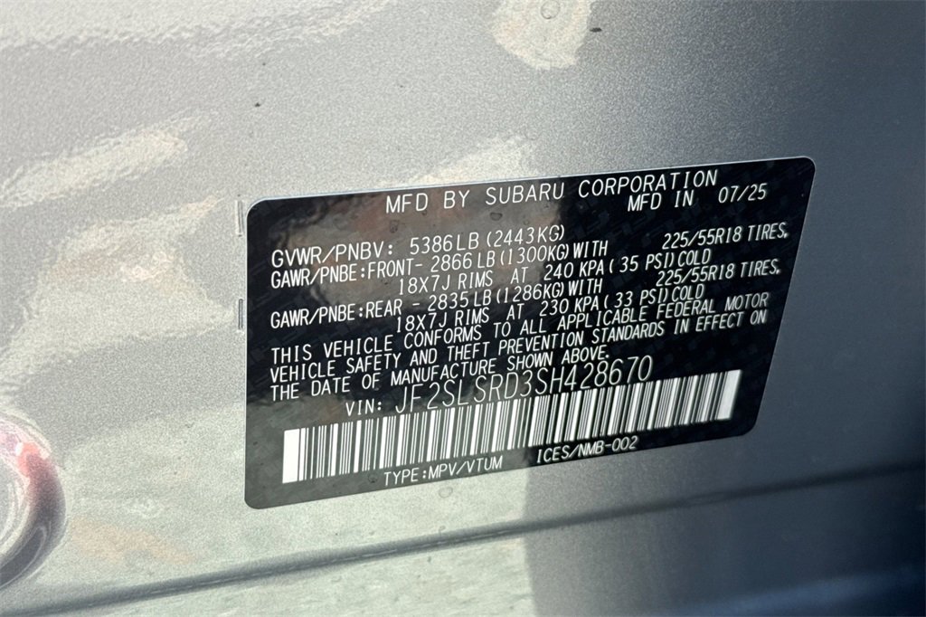 New 2025 Subaru Forester Limited image 23