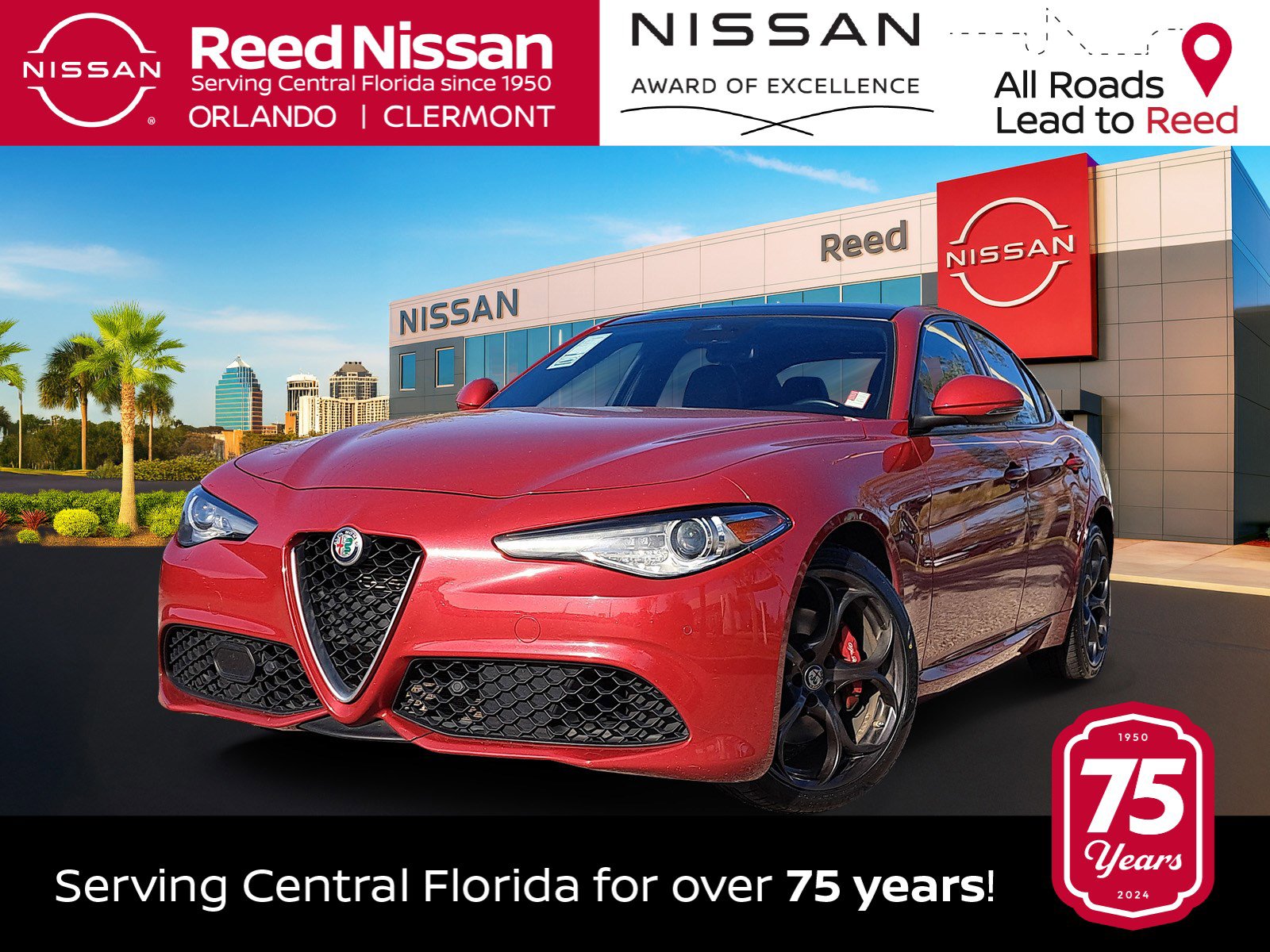 Used 2020 Alfa Romeo Giulia Ti Sport w/ Quick Order Package 22S Sport video 1