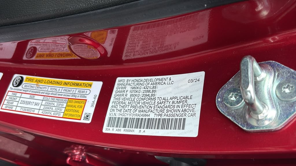 Used 2024 Honda Accord EX image 31