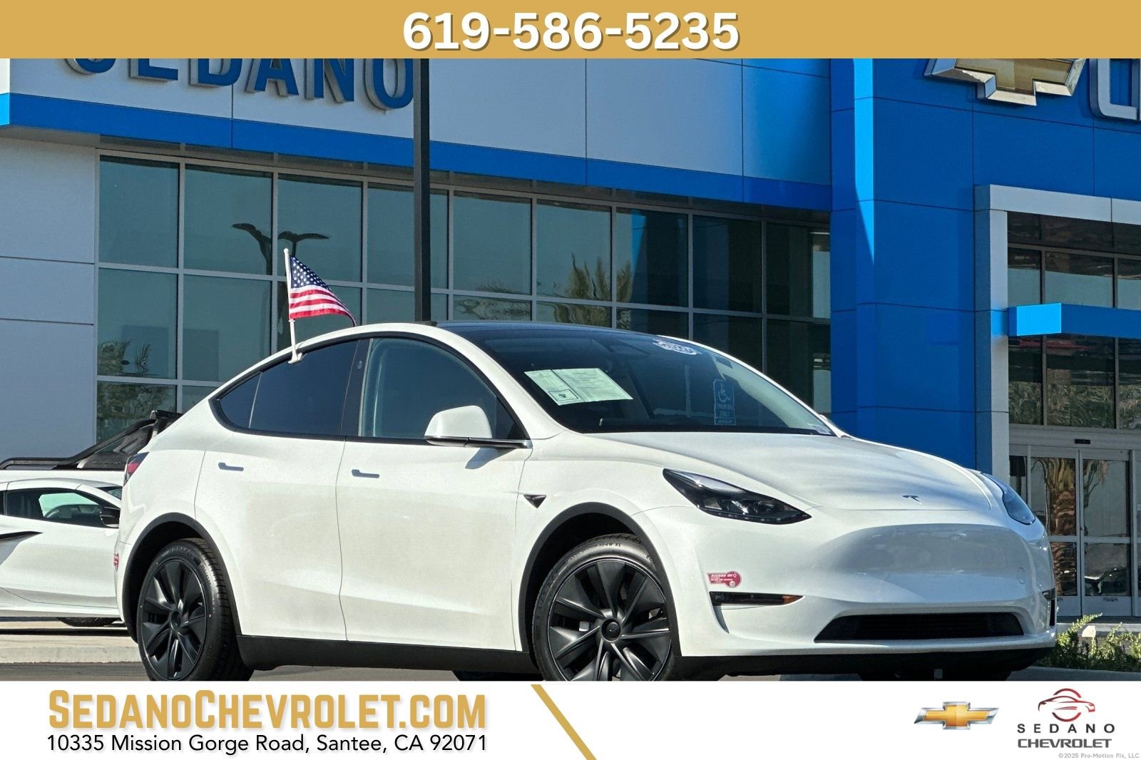 Used 2025 Tesla Model Y Long Range image 1