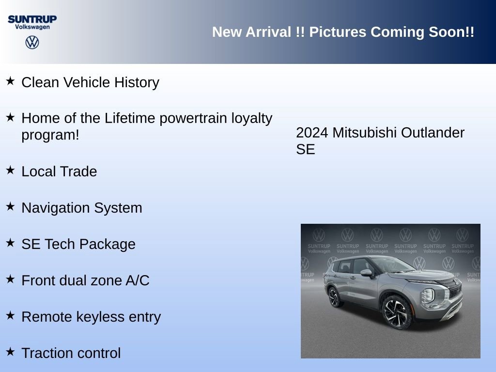 Used 2024 Mitsubishi Outlander SE image 5