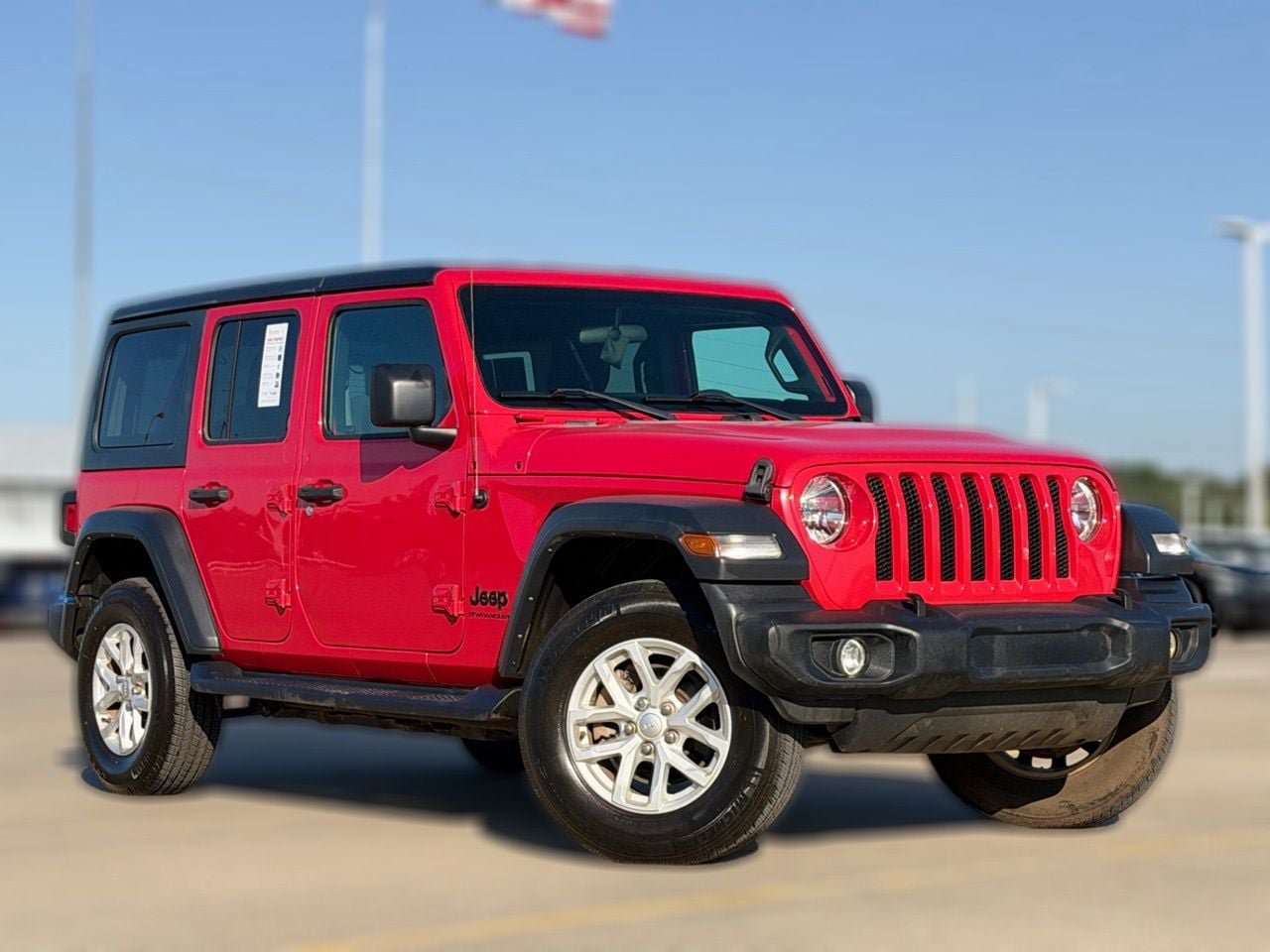 Used 2023 Jeep Wrangler Unlimited Sport AWD/4WD image 2