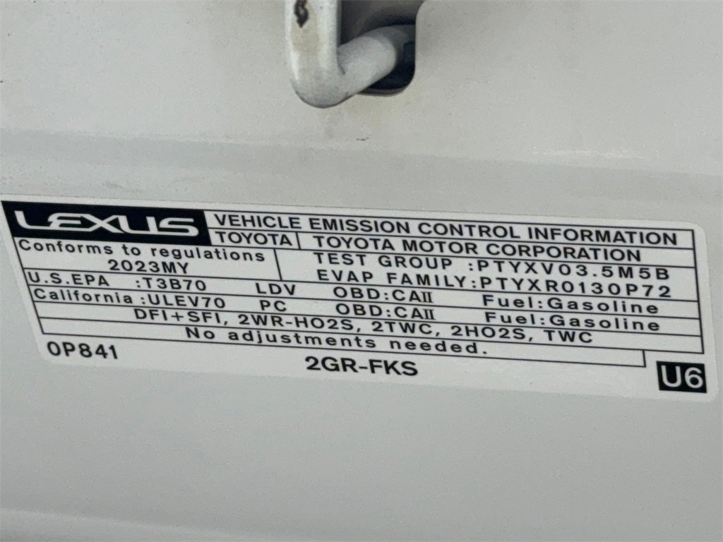 Used 2023 Lexus ES 350 F Sport image 56