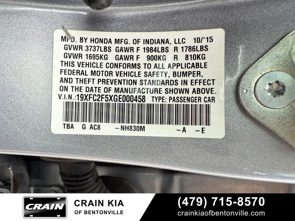 Used 2016 Honda Civic LX image 33