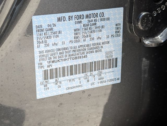 New 2026 Ford Explorer Platinum RWD image 13