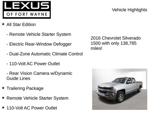 Used 2016 Chevrolet Silverado 1500 LT w/ All Star Edition image 8