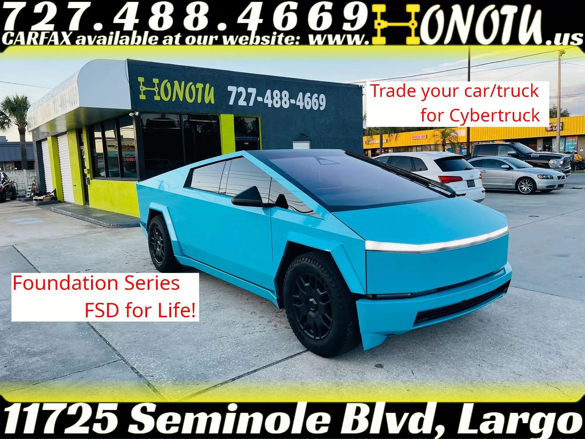 Used 2024 Tesla Cybertruck AWD Crew Cab image 1