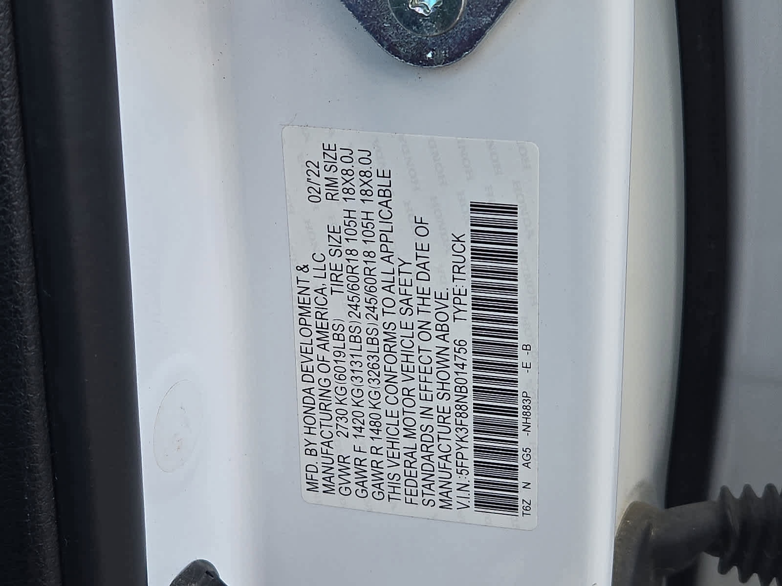 Used 2022 Honda Ridgeline Black Edition image 28