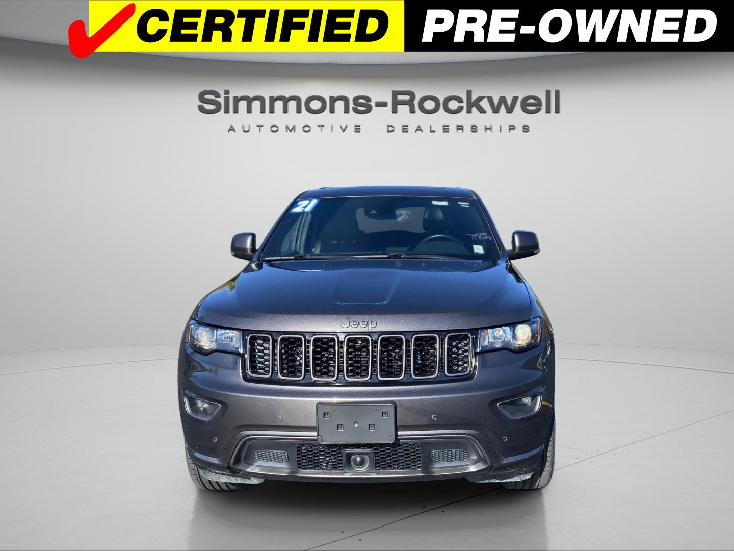 Certified 2021 Jeep Grand Cherokee Limited w/ Quick Order Package 28K 80th