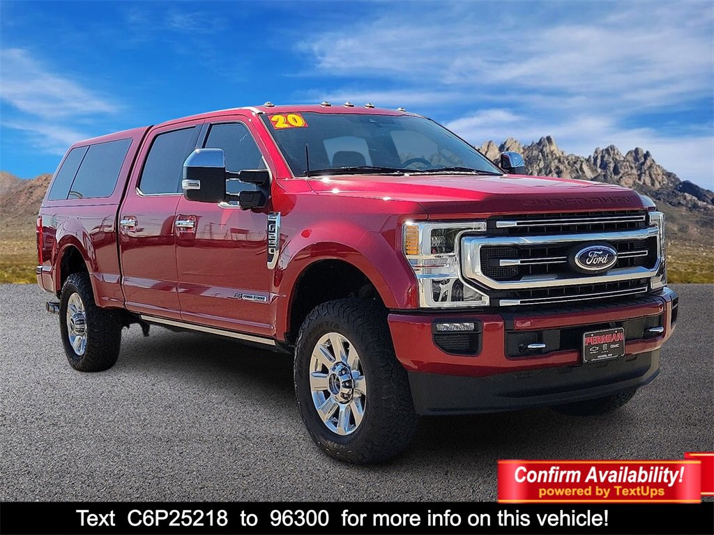 Used 2020 Ford F250 Platinum