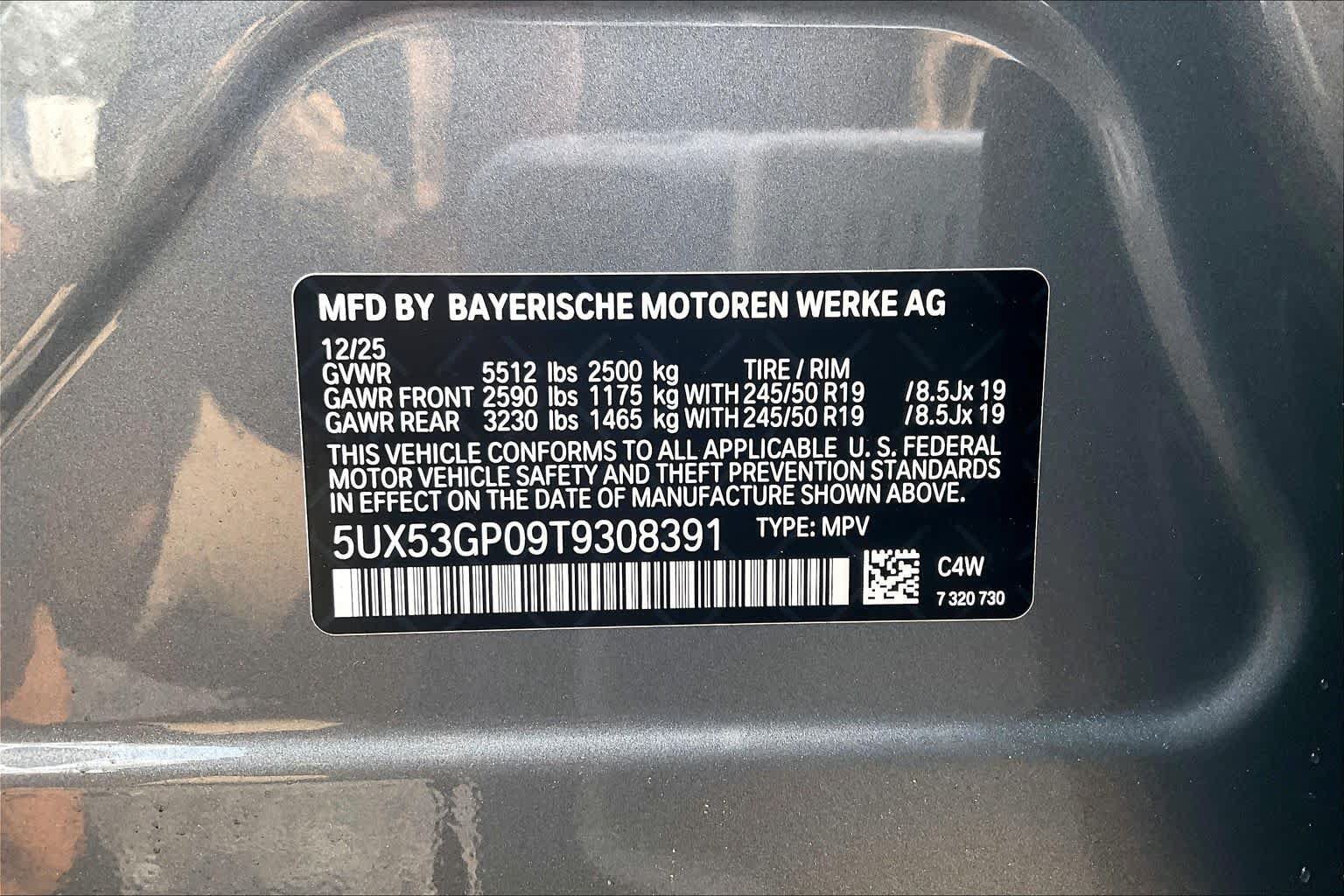 Used 2026 BMW X3 xDrive30i w/ Convenience Package AWD/4WD image 18