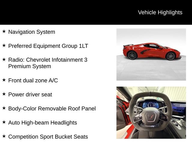 Certified 2024 Chevrolet Corvette Stingray Coupe w/ 1LT image 16