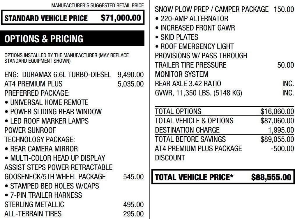 Certified 2025 GMC Sierra 2500 AT4 w/ AT4 Premium Plus Package AWD/4WD image 2