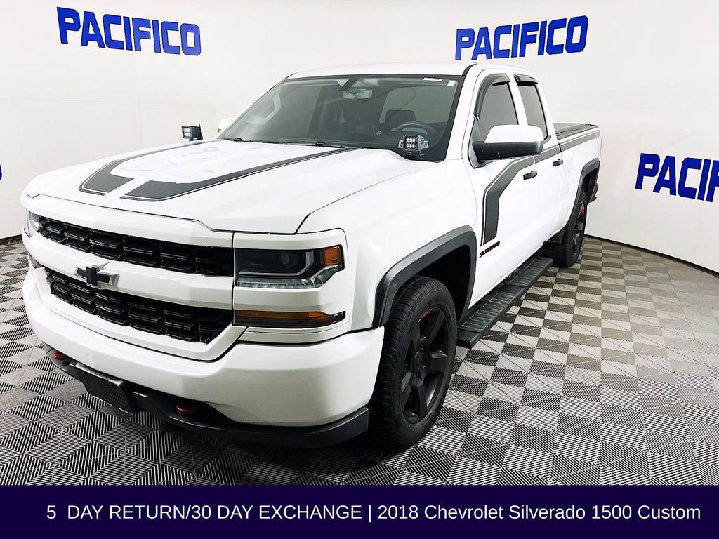 Used 2018 Chevrolet Silverado 1500 Custom image 3