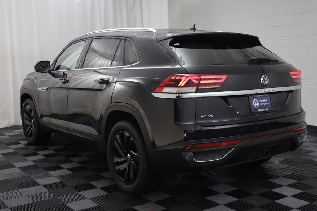 Used 2023 Volkswagen Atlas Cross Sport SE w/ Black Wheel Package FWD image 14