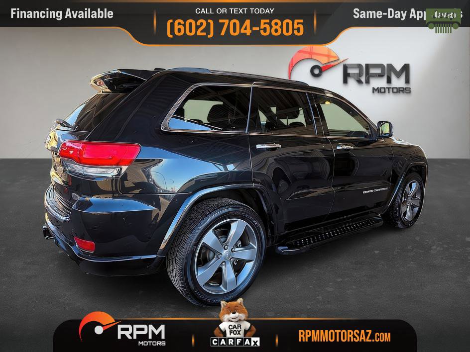 Used 2014 Jeep Grand Cherokee Overland w/ Advanced Technology Group image 6
