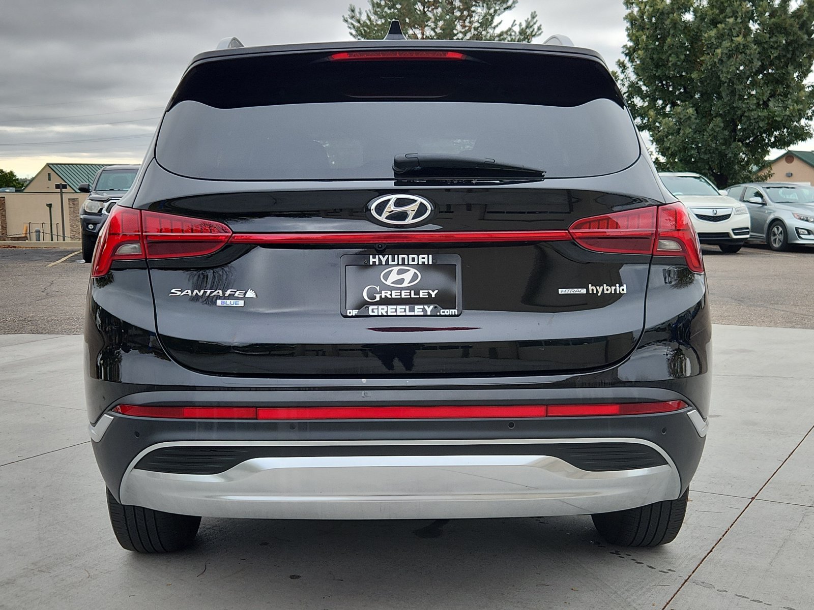 Used 2023 Hyundai Santa Fe Blue w/ Cargo Package AWD/4WD image 4