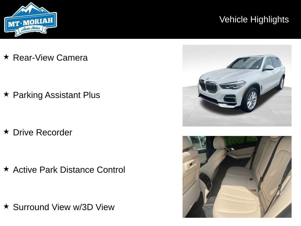 Used 2022 BMW X5 sDrive40i w/ Parking Assistance Package image 8