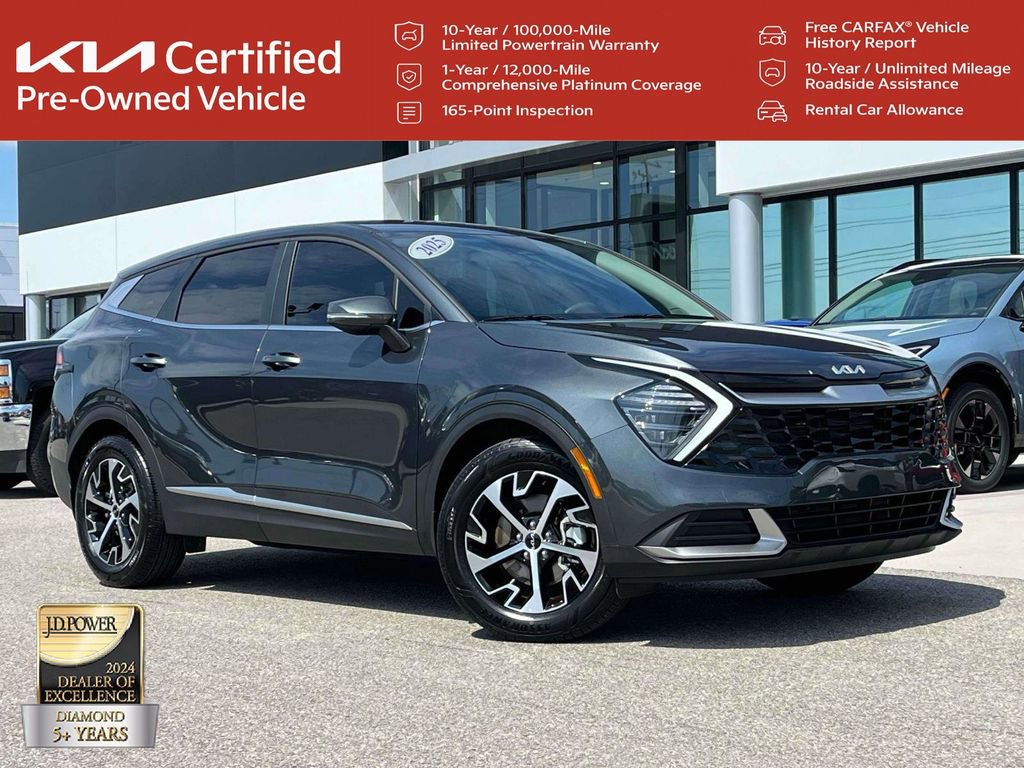 Certified 2025 Kia Sportage EX