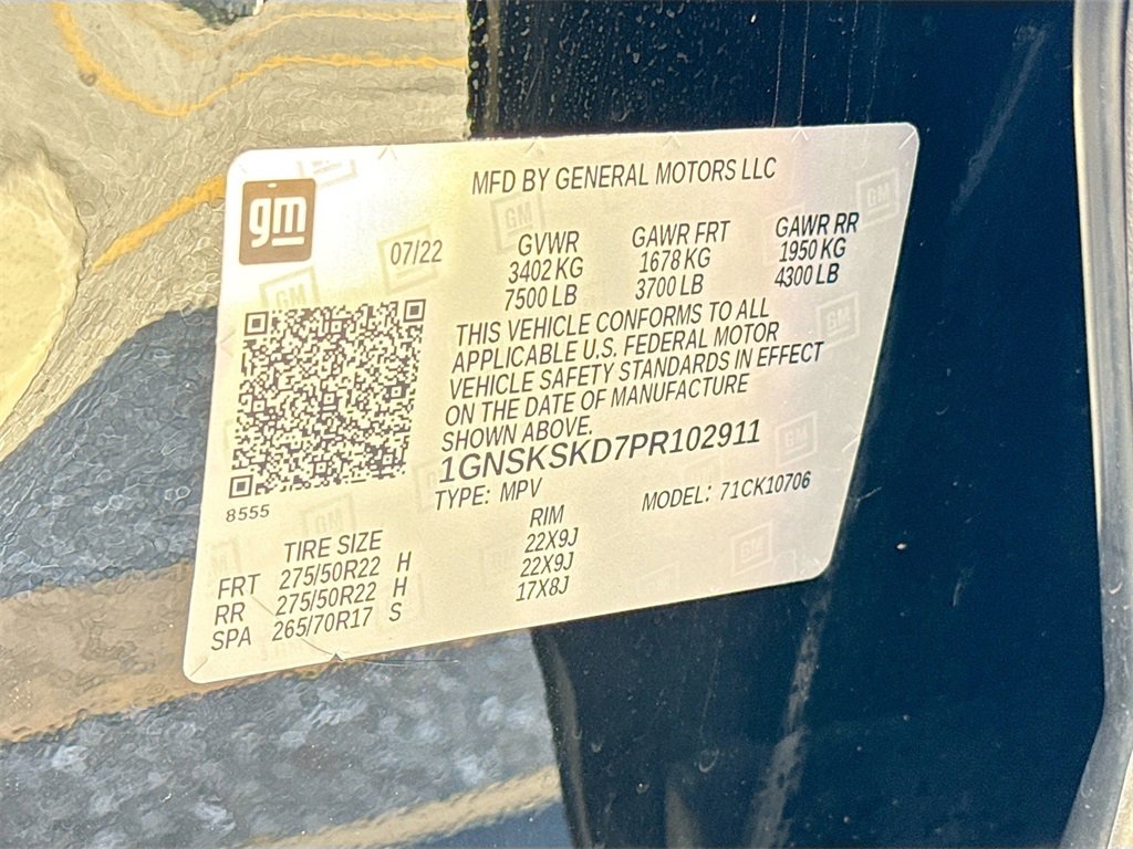 Used 2023 Chevrolet Tahoe Premier image 36