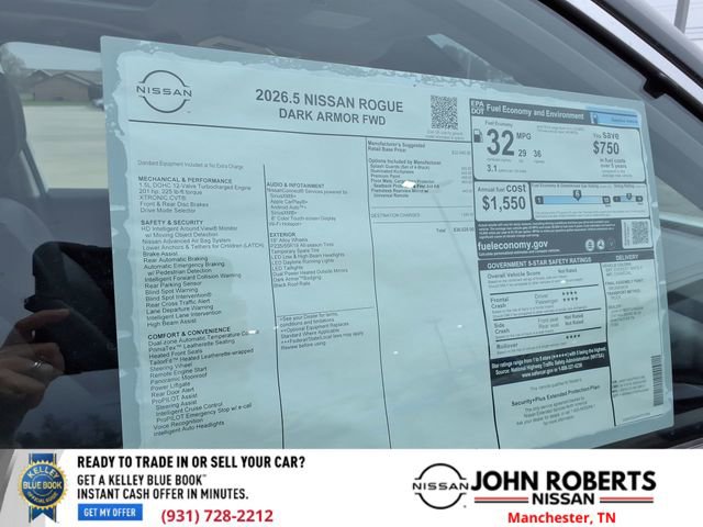New 2026 Nissan Rogue Dark Armor image 19
