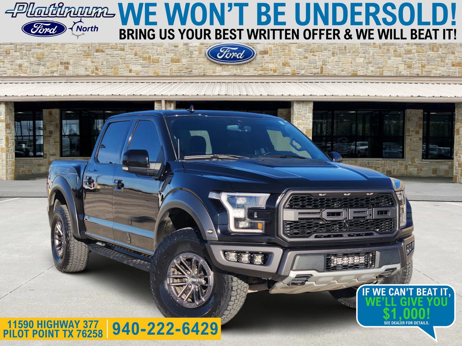 Used 2020 Ford F150 Raptor w/ Equipment Group 802A Luxury