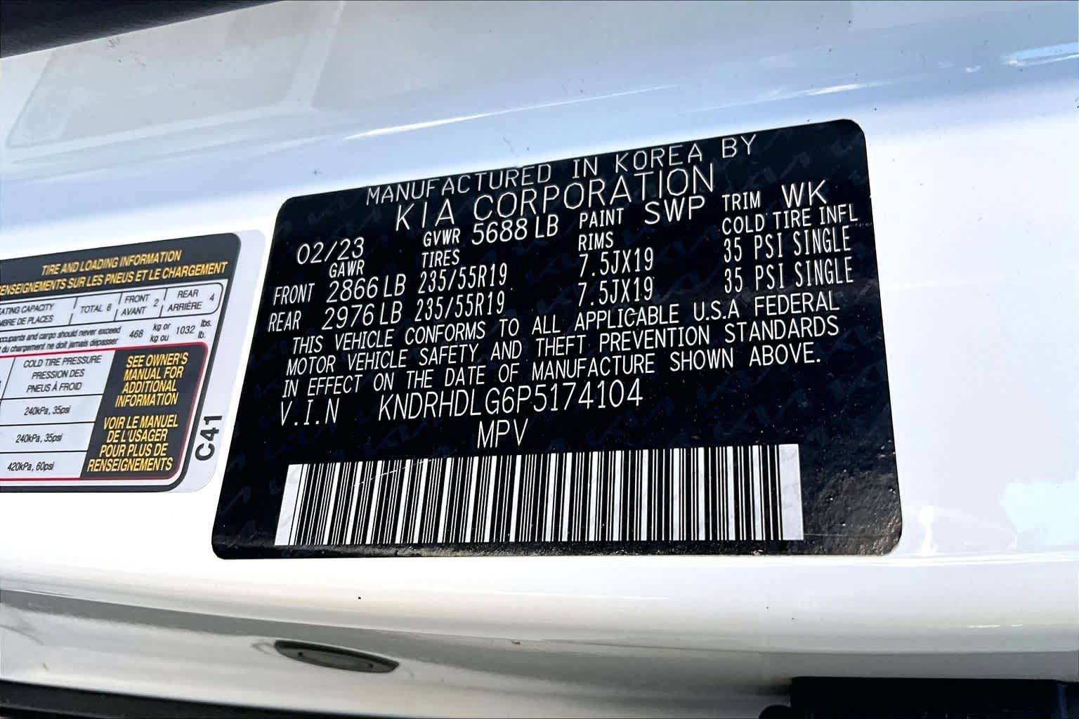 Used 2023 Kia Sorento EX AWD/4WD image 33