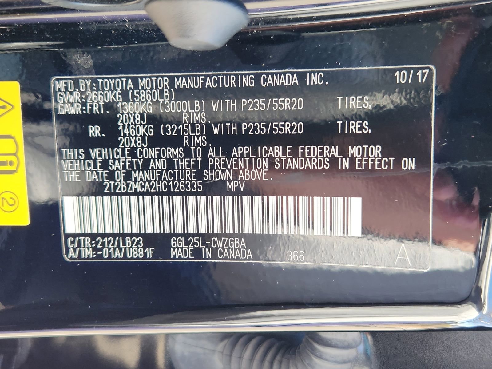 Used 2017 Lexus RX 350 AWD w/ Premium Package image 19