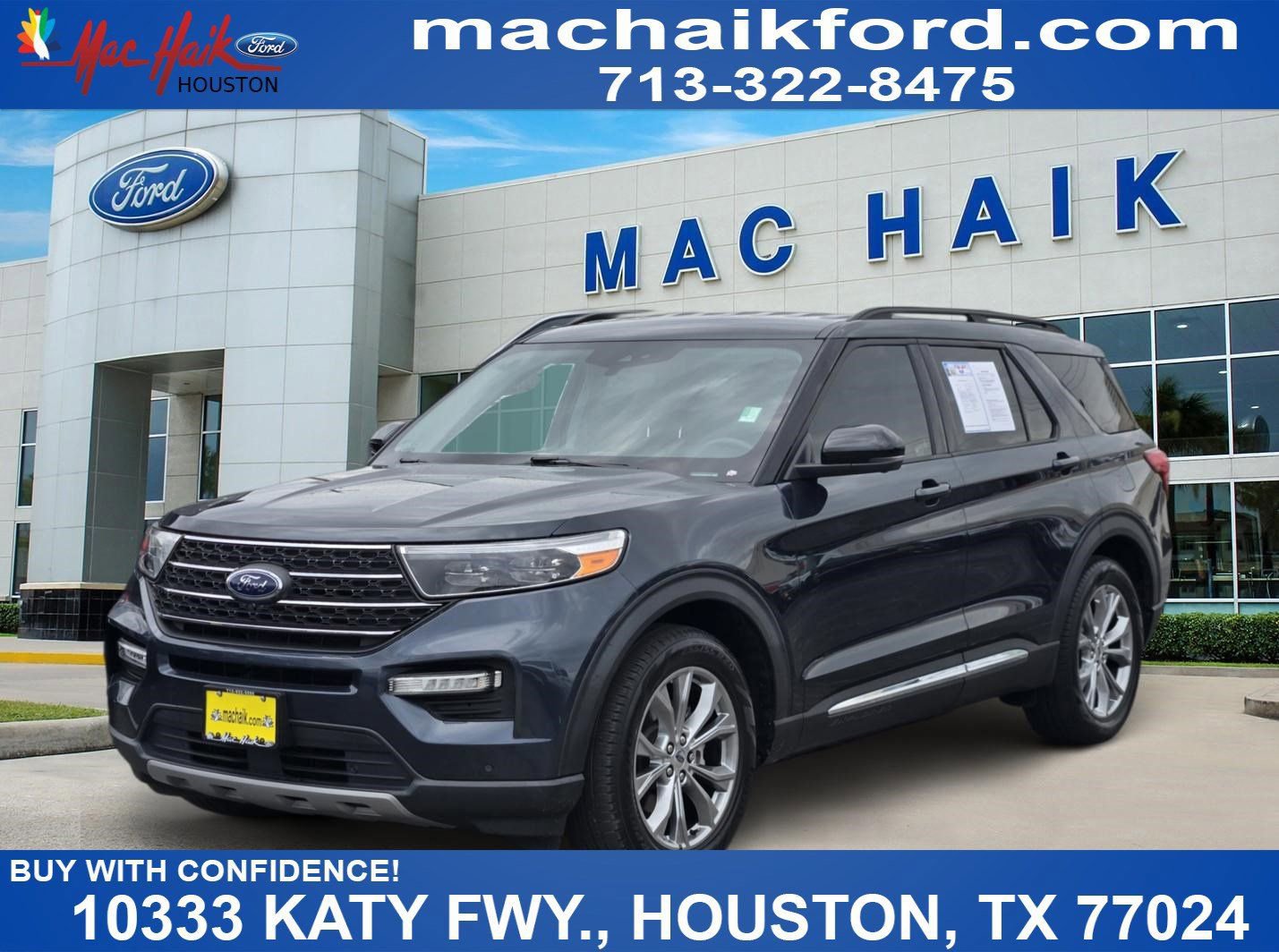 Used 2022 Ford Explorer XLT w/ Equipment Group 202A