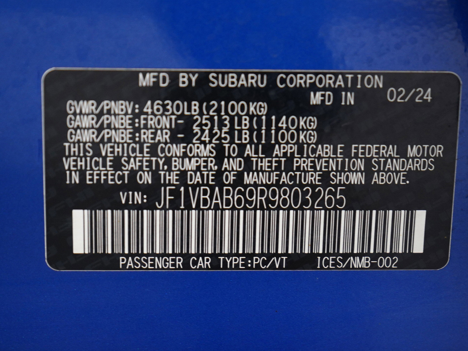 Used 2024 Subaru WRX AWD/4WD image 28