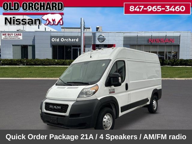 Used 2021 RAM ProMaster 1500
