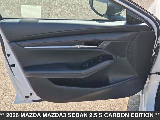 New 2026 MAZDA MAZDA3 Carbon AWD/4WD image 6