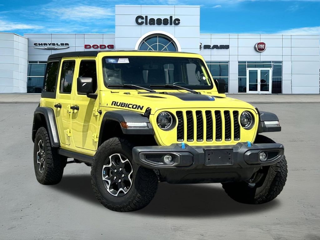 Used 2023 Jeep Wrangler Unlimited Rubicon 4xe w/ Cold Weather Group