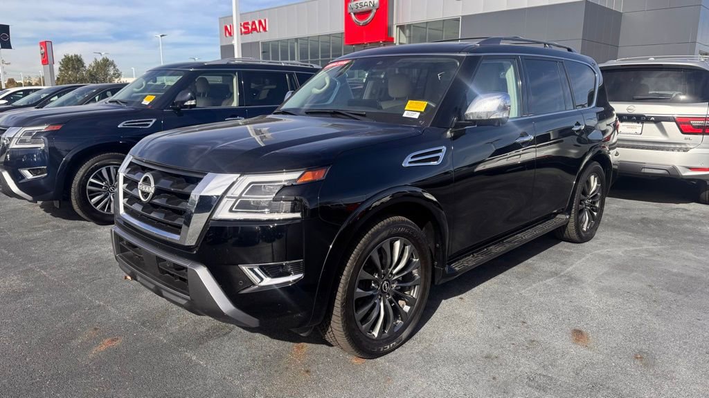 Used 2024 Nissan Armada Platinum w/ Captain's Chairs Package