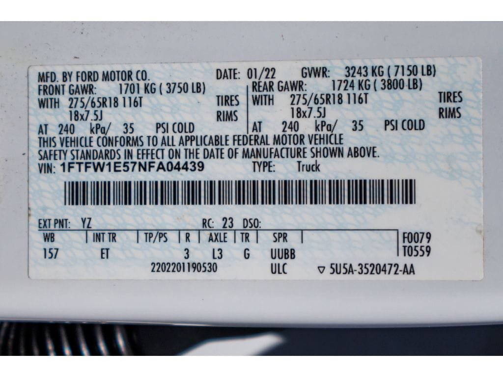 Used 2022 Ford F150 Lariat AWD/4WD image 30