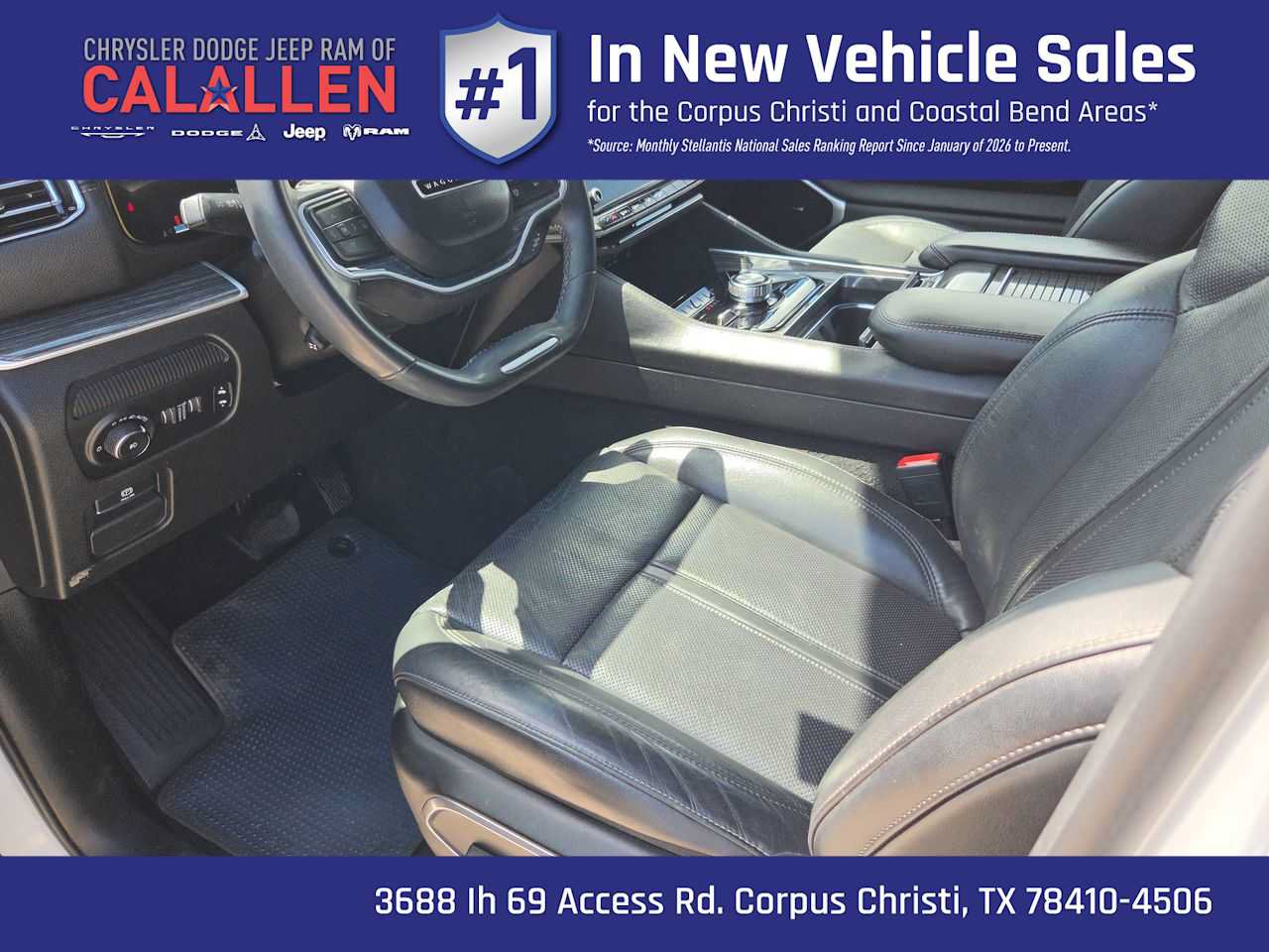 Used 2022 Jeep Wagoneer Series II w/ Rear Seat Video Group 1 AWD/4WD image 10
