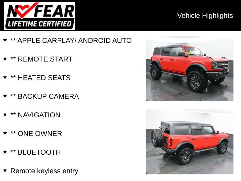 Used 2023 Ford Bronco Black Diamond image 2