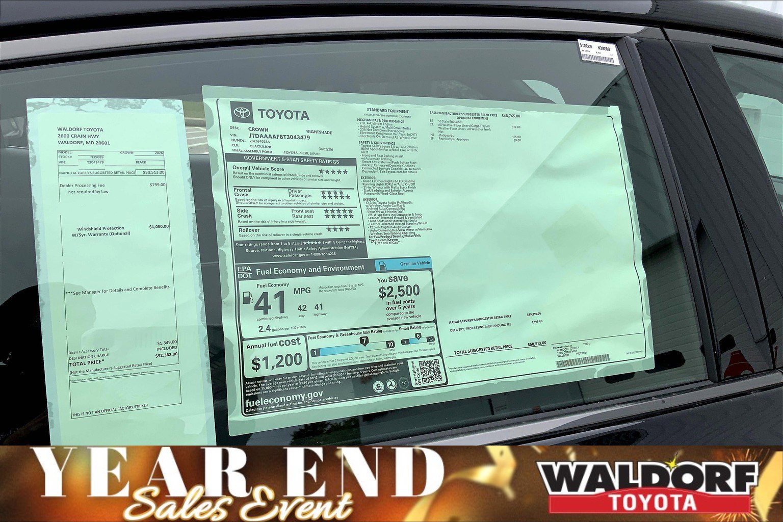 New 2026 Toyota Crown Nightshade image 18